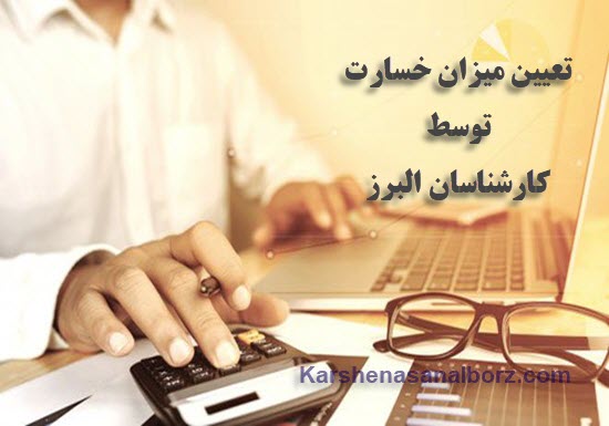 میزان خسارت - کارشناسان البرز