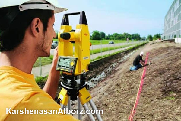 خدمات نقشه برداری در کرج | کارشناسان البرز