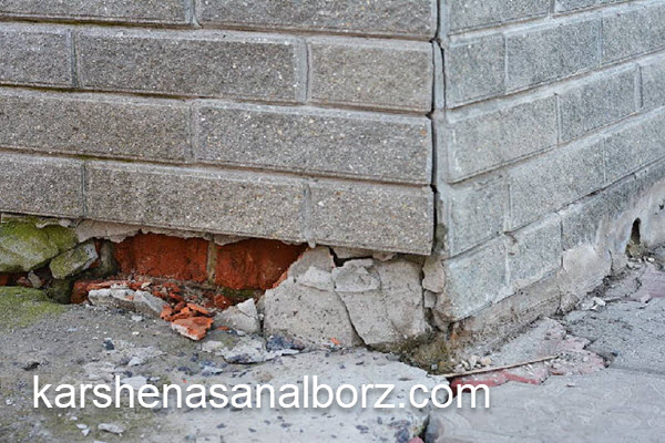 ارزیابی میزان خسارت نشست ساختمان | کارشناسان البرز