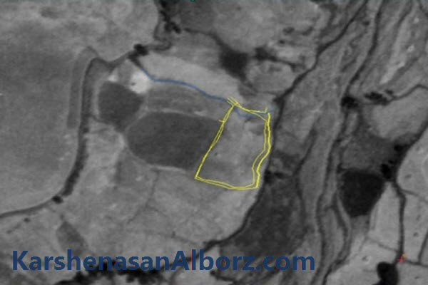 تهیه نقشه UTM جهت جانمایی پلاک ثبتی