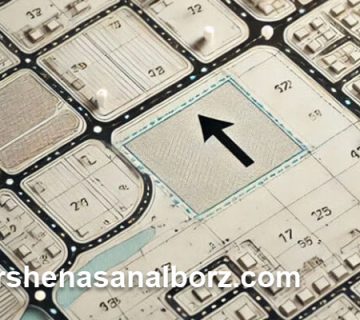 یافتن پلاک ثبتی روی نقشه استان البرز