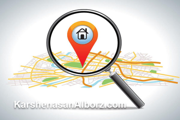 یافتن پلاک ثبتی روی نقشه توسط کارشناسان رسمی در کرج