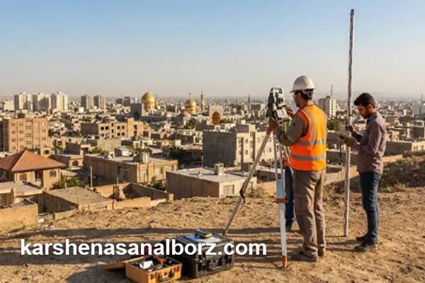 کارشناس نقشه برداری در البرز چه خدماتی ارائه میدهد؟