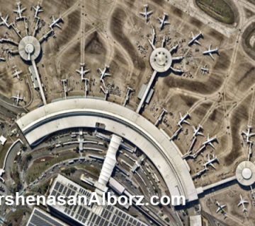 تفسیر عکس هوایی ملک در جهانشهر کرج